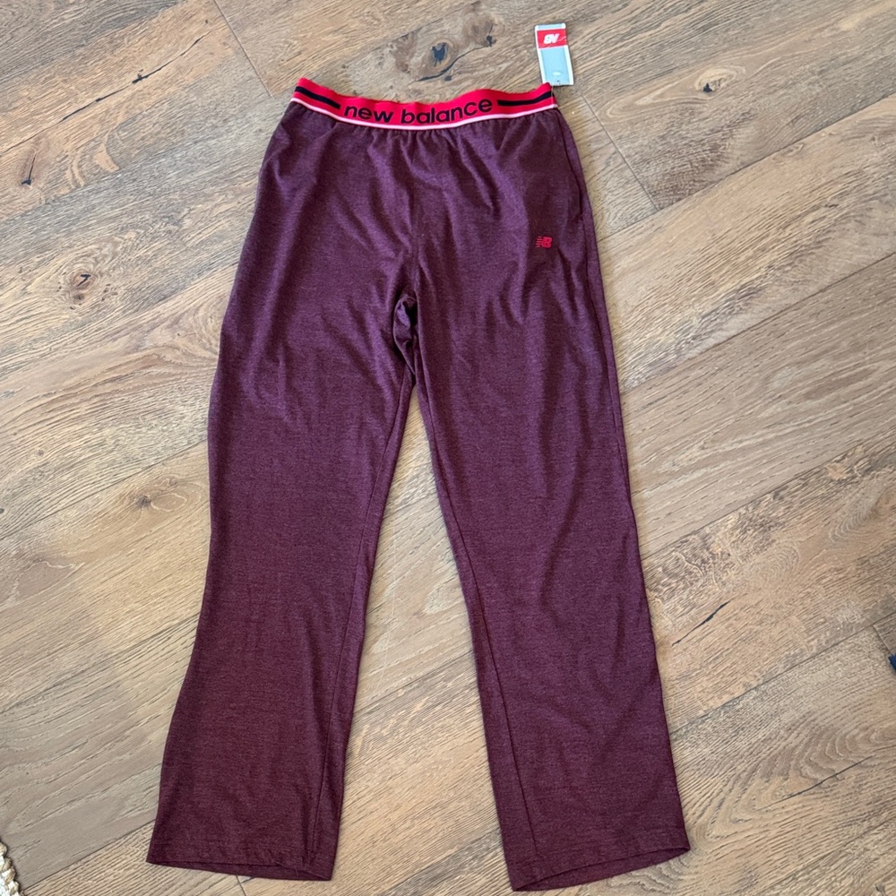 New Balance Kids Pajama Bottoms - Burgundy